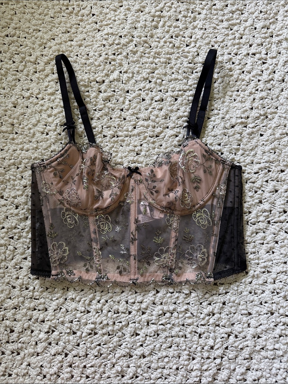 🖤 Victoria’s Secret Dream Angels Wicked Embroidered Corset 🖤